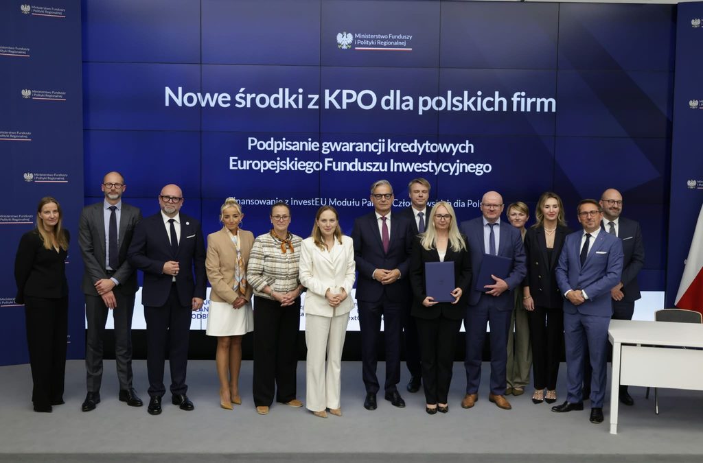 Fot.: Uczestnicy konferencji poświęconej umowom MSC InvestEU w Ministerstwie Funduszy i Polityki Regionalnej, 16 września 2026 r. Źródło: MFiPR.