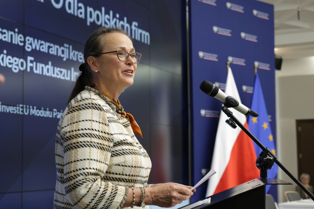 Fot.: Marjut Falkstedt, Prezes Europejskiego Funduszu Inwestycyjnego.
Źródło: MFiPR.