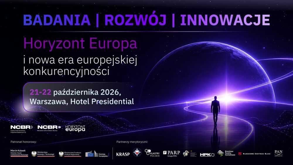 Nowości w programie Horyzont Europa, europejska konkurencyjność oraz wsparcie dla badań i innowacji.
